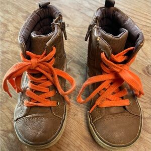 Gap Kids Shoes with Orange Laces